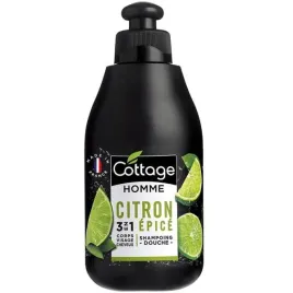 cottage-shampoing-douche-men-3w1-szampon-zel-pod-prysznic-spicy-lemon-250ml