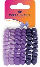 top-choice-gumki-do-wlosow-wodoodporne-6szt-fiolety-20032