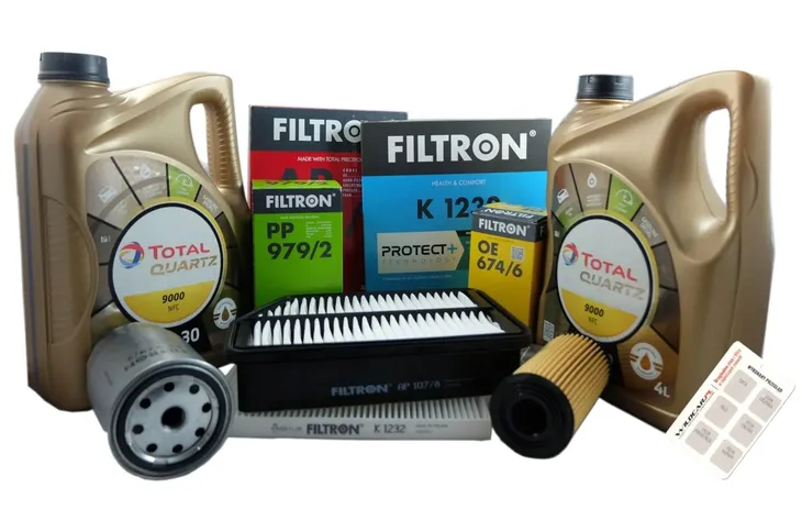 Zestaw filtrów + Olej Kia Sportage III 3 2.0 CRDi