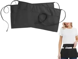 jzk-2-x-czarny-fartuch-kuchenny-3-kieszenie-do-gotowania-grilla-kelnerow