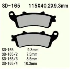 vesrah-klocki-hamulcowe-kh261-kh281-spiek-metaliczny-zlote-85mm-made
