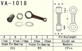 vesrah-korbowod-honda-trx-350-rancher-99-06-va1018-sworzen-17mm-made-in