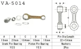 vesrah-korbowod-honda-cr-125-88-07-va5014-made-in-japan