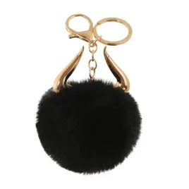 ecarla-brelok-do-kluczy-pompon-rozki-czarny-brl189