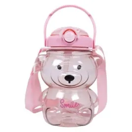 ecarla-bidon-dzieciecy-ze-slomka-1000ml-w-ksztalcie-misia-bd27