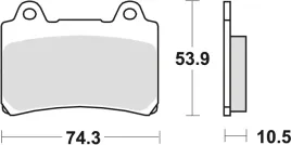 trw-lucas-klocki-hamulcowe-kh123-organic-yamaha-srx-600-88-95-fz-750-89-94