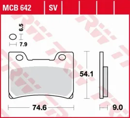 trw-lucas-zf-klocki-hamulcowe-kh123-organic-yamaha-fzr-1000-genesis-91-93