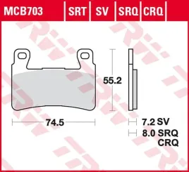 trw-lucas-zf-klocki-hamulcowe-kh265-carbon-racing-honda-cbr-900rr-fireblade