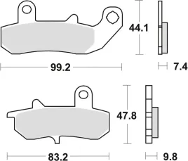 trw-lucas-klocki-hamulcowe-kh157-organic-suzuki-rgv-250-93-95-dr-600-650