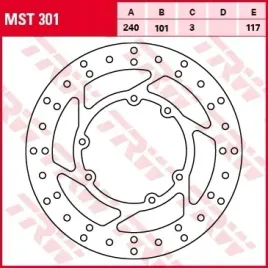 trw-lucas-tarcza-hamulcowa-przod-honda-cr-125-250-95-07-crf-250-450-r