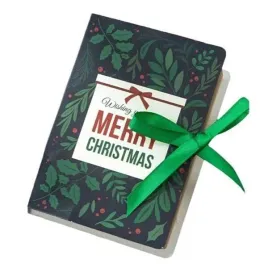 ecarla-pudelko-swiateczne-z-kokarda-13x9x45cm-merry-christmas-zielon-opo33