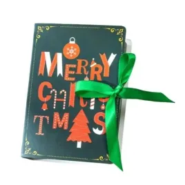 ecarla-pudelko-prezentowe-z-kokarda-13x9x45cm-merry-christmas-zielon-opo34