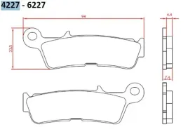brenta-klocki-hamulcowe-spiek-metaliczny-zlote-yamaha-yz-450-20-przod