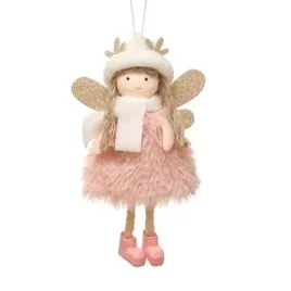 ecarla-ozdoba-swiateczna-na-choinke-wiszacy-aniolek-z-pluszu-rozowy-asn06r