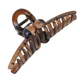 ecarla-spinka-klamra-do-wlosow-z-kulkami-12x5cm-brazowa-sp353
