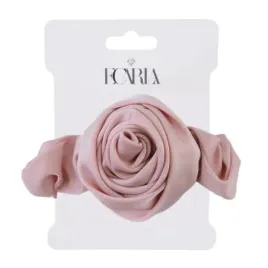 ecarla-gumka-frotka-do-wlosow-z-roza-rozowa-gum163r