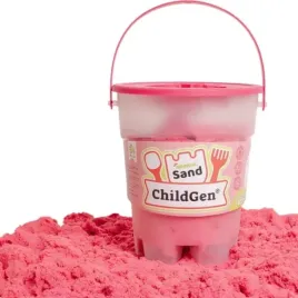 childgen-piasek-kinetyczny-z-foremka-500g-100percent-naturalny-rozowy