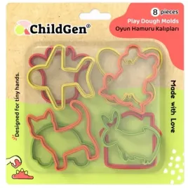 childgen-zestaw-8-foremek-do-modelowania-ciastoliny-foremki