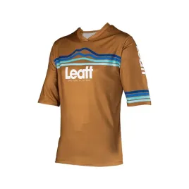 leatt-koszulka-rowerowa-mtb-enduro-3-0-jersey-peanut-kolor-brazowy-r