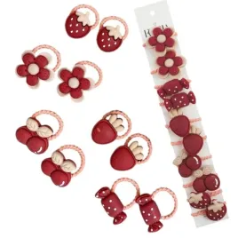 ecarla-zestaw-gumek-frotek-do-wlosow-10szt-czerwone-owoce-gum168