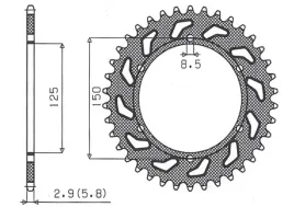 sunstar-zebatka-tylna-899-50-ktm-sx-exc-jtr897-50-lanc-520-89950jt