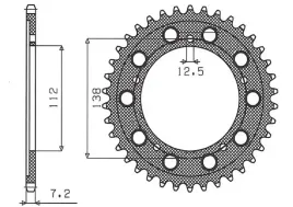 sunstar-zebatka-tylna-4357-44-honda-cbr-600-99-00-jtr1304-44-lanc-525