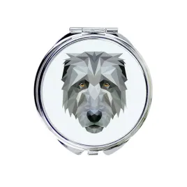 wilczarz-irlandzki-irish-wolfhound-lusterko-ze-zdjeciem-i-napisem-geometr