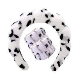 ecarla-zestaw-opasek-na-glowe-i-nadgarstki-panterka-biala-o540bsz