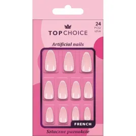 top-choice-sztuczne-paznokcie-bez-kleju-french-dlugi-migdalek-24szt