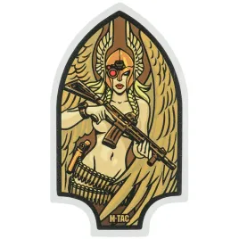 naklejka-valkyrie-m-tac-walkiria-z-karabinem-ak-morale-patch-coyote