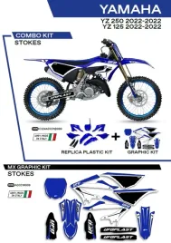 ufo-komplet-plastikow-yakit324999-plus-komplet-naklejek-oklein-yamaha-yz