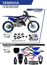 ufo-komplet-plastikow-yakit324001-plus-komplet-naklejek-oklein-yamaha-yz