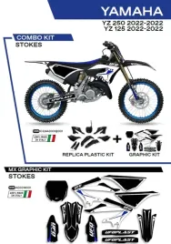 ufo-komplet-plastikow-yakit324001-plus-komplet-naklejek-oklein-yamaha-yz