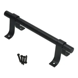 antaba-drzwiowa-metalowy-pochwyt-czarny-200-mm-rurka-uchwyt-do-drzwi