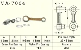 vesrah-korbowod-suzuki-rm-125-rm125-87-96-va7004-made-in-japan