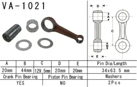 vesrah-korbowod-honda-trx500-fe-fm-tm-05-11-fourtrax-foreman-va1021