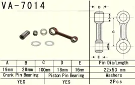 vesrah-korbowod-suzuki-rm-125-rm125-97-98-va7014-made-in-japan