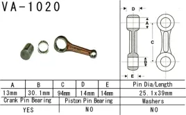 vesrah-korbowod-honda-trx-90-93-15-va1020-made-in-japan
