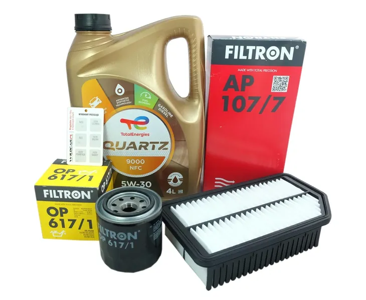 2 Filtry + Olej Hyundai ix20 Kia Venga 1.4 1.6