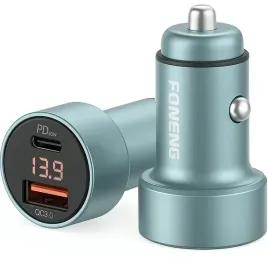 ladowarka-samochodowa-foneng-c18-usb-typ-c-pd-48w-3a-kabel-typ-c