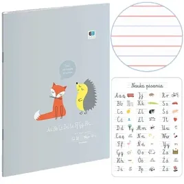 zeszyt-a4-do-nauki-pisania-trzy-linia-kolorowa-32k-bb-kids-pastel-interdruk