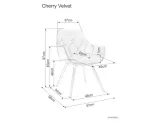 krzeslo-cherry-velvet-stan-nowy