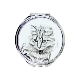 amerykanski-bobtail-lusterko-kieszonkowe-z-kotem-personalizowane-lusterk