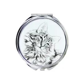 norweski-lesny-lusterko-kieszonkowe-z-kotem-personalizowane-lusterko-do