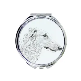 chart-rosyjski-borzoj-borzoi-barzoi-lusterko-kieszonkowe-z-psem-person