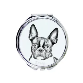 boston-terrier-boston-bull-terrier-lusterko-kieszonkowe-z-psem-personal