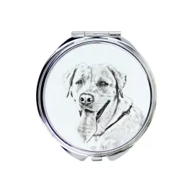 labrador-retriever-i-lusterko-kieszonkowe-z-psem-personalizowane-lusterk