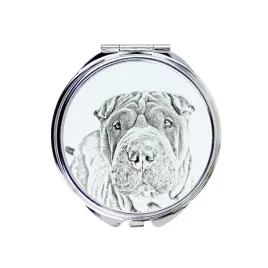 shar-pei-lusterko-kieszonkowe-z-psem-personalizowane-lusterko-do-torebki