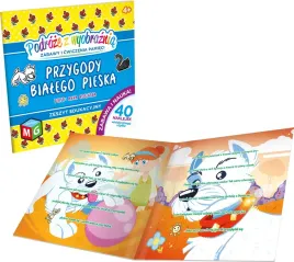 ksiazka-bialy-piesek-naklejki-cwiczenie-pamieci
