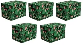 pudelka-kartonowe-ozdobne-5-szt-z-nadrukiem-na-ubrania-do-szafy-jungla